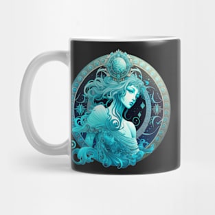 Water Nymph, Aquarius Zodiac Sign Mug